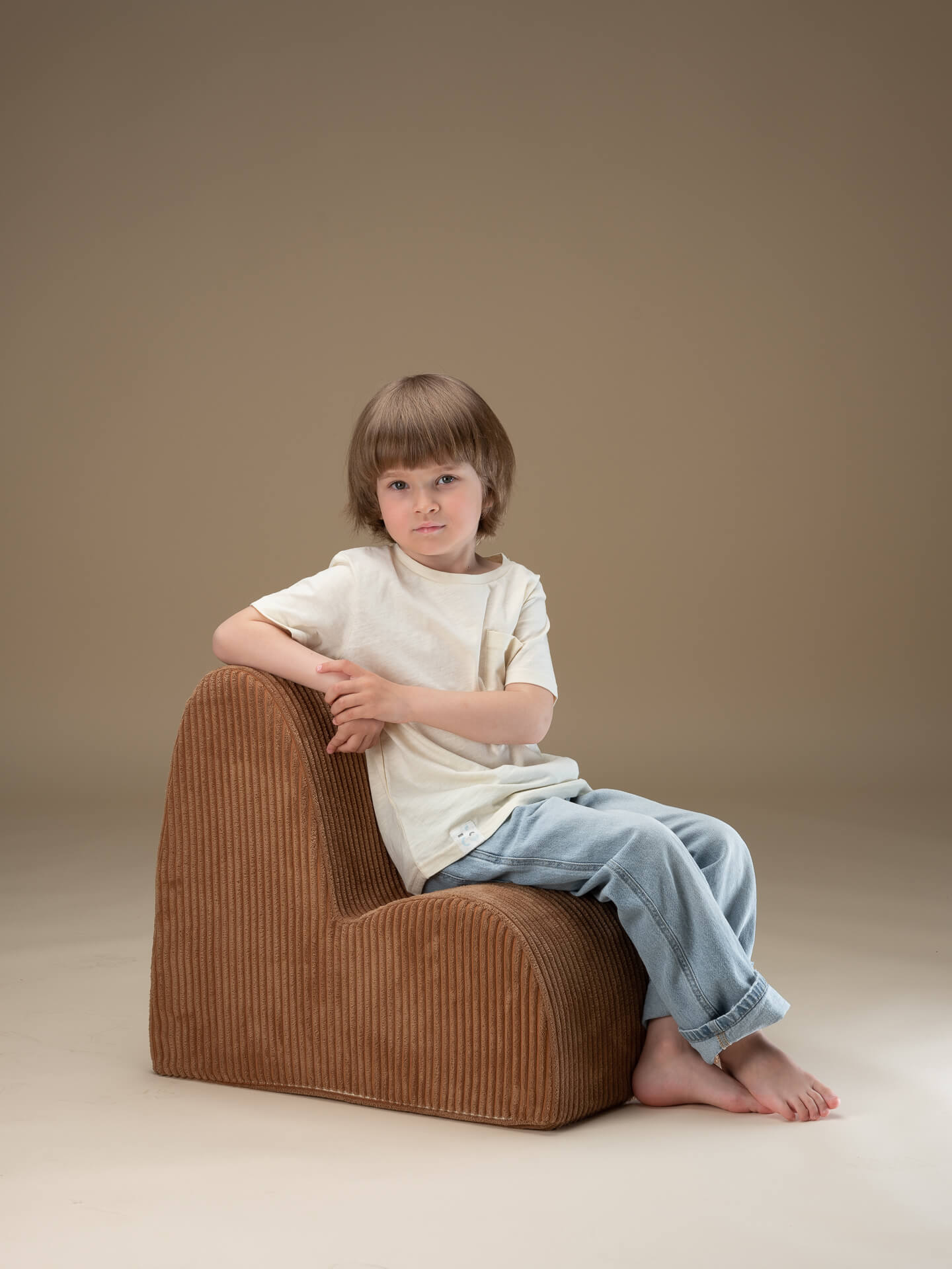 Wigiwama Stuhl Cloud - Toffee Rib – Bild 2