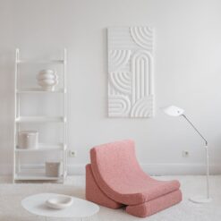 Alternative view of Wigiwama Moon Chair - Pink Guava Teddy