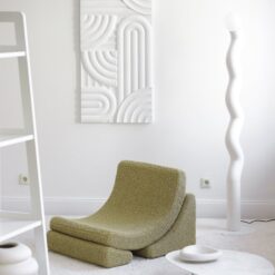 Alternative view of Wigiwama Moon Chair - Matcha Teddy