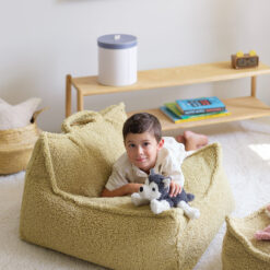 Wigiwama Sitzsack Stuhl - Matcha Teddy – Bild 3