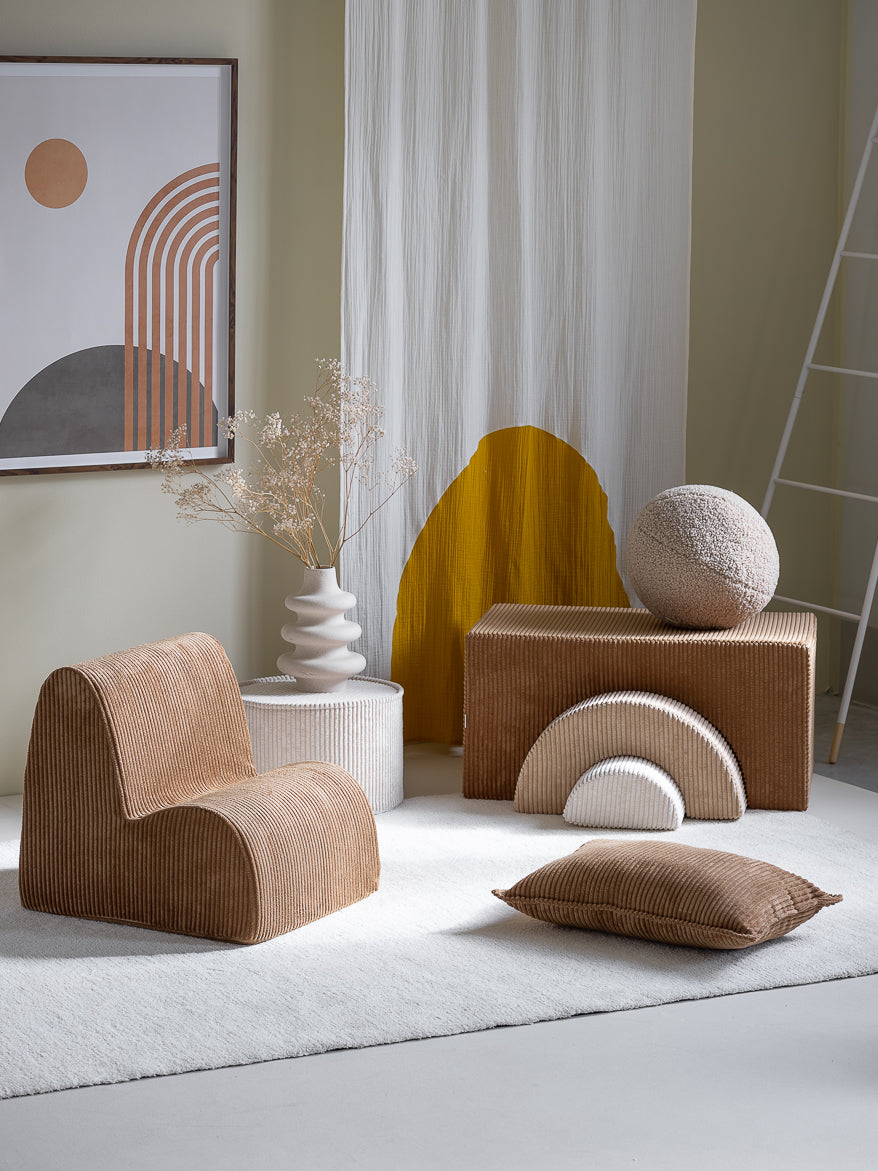 Wigiwama Stuhl Cloud - Toffee Rib – Bild 4