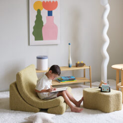 Wigiwama Pouf Cloud - Matcha Teddy – Bild 4