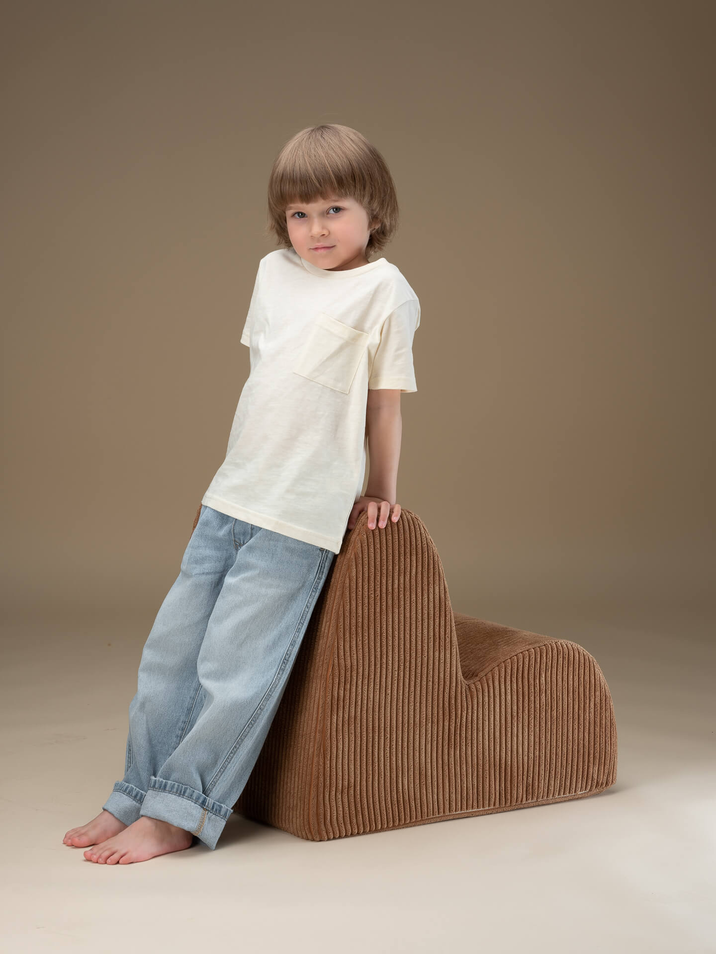Wigiwama Stuhl Cloud - Toffee Rib – Bild 5