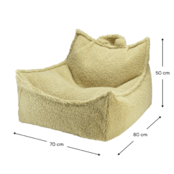 Wigiwama Sitzsack Stuhl - Matcha Teddy – Bild 7